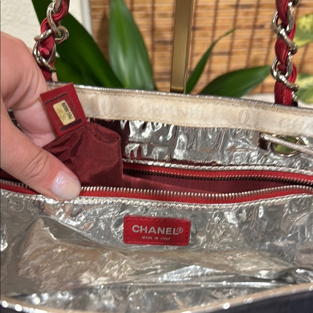 CHANEL Coco Mark No.5 Tote Bag, navy - Picture 6 of 15